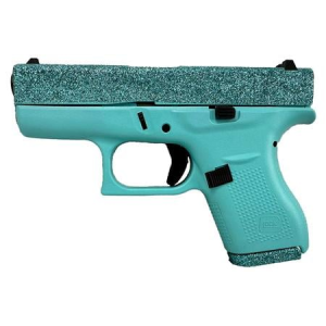 Glock Glock 42 .380 ACP Pistol with MaliBlue Glitter Finish