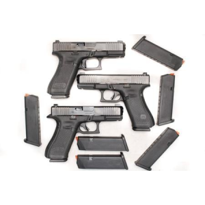 Glock Glock 45 9mm Police Trade-In Pistols with Three Magazines