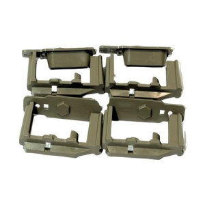 Hexmag HEXID 4 AR-15 Magazine Color Identification System 4-Pack FDE
