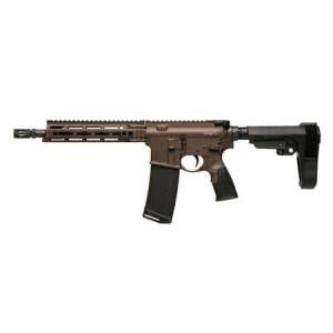 Daniel Defense DDM4 V7 P 5.56mm AR-15 Pistol with Mil Spec Plus Brown Finish and SBA3 Stabilizing Brace