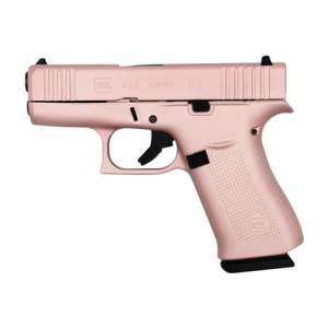 Glock Glock 43x 9mm Semi-Auto Pistol with Rose Gold Frame Finish