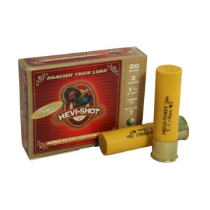 Hevi Shot Hevi Shot 20 Gauge 3 inch 1-1/4oz 7 Shot Shotshells Hevi-13 Turkey 5/Box
