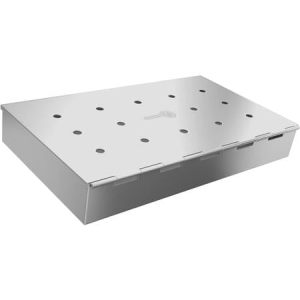 Cave Tools Grill Smoker Box Starter Kit for Wood Chips - Large