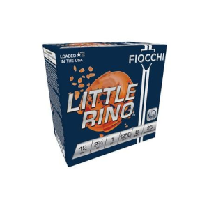 Fiocchi Fiocchi 12 Gauge 2-3/4 Inch 1 Oz 8 Shot Little Rino 25/Box