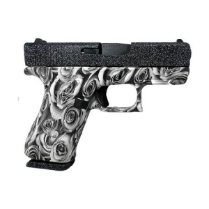 Glock Glock 43X 9mm Semi-Auto Pistol with Glitter Goth Rose Finish