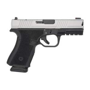 Black Rain Ordnance Frontline Compact Frame 9mm Luger Pistol with Optic Ready/Serrated Stainless Steel Slide