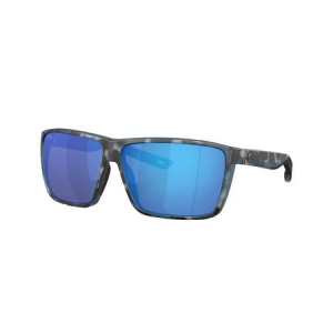 Costa Del Mar Rincon II Deep Water Camo Frame with Blue Mirror Lenses