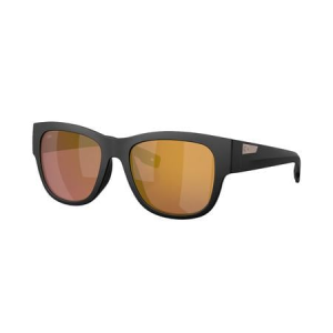 Costa Del Mar Caleta Netplus Black Frame with Gold Mirror Polarized Lenses