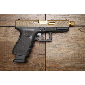Glock 19 Gen3 9mm Police Trade-in Pistol with Optic Ready Slide and Zaffiri Precision Threaded Barrel
