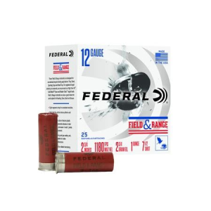 Federal Federal 12 Gauge 2.75in 7.5 Shot Field and Range 25/Box