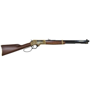 Henry .30-30 Lever-Action Rifle with Brass Receiver and Large Loop