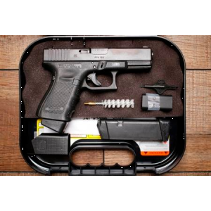 Glock Glock 19 Gen 4 9mm Police Trade-In Pistol with Two Magazines and Original Box