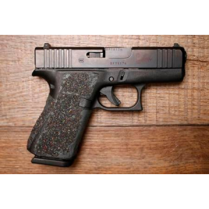 Glock Glock 43X 9mm Police Trade-In Pistol with Stippled Grips