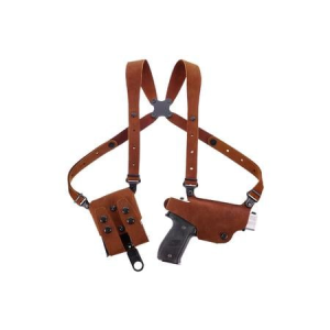 Galco Classic Lite 2.0 Shoulder System Leather Natural Right Hand for Glock 43/43X/48