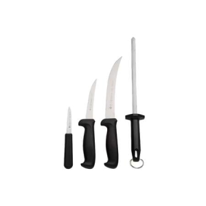 Lem Lem Mundial Stainless Steel Partial Tang Hunter's Knives and Sharpener Kit - $86.99 at Sportsmans Outdoor Superstore