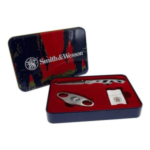 Smith & Wesson/Battenfeld Cigar Cutter, Lighter and Knife Combo
