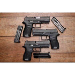 Sig Sauer P320 Compact 9mm Police Trade-In Pistols with Night Sights (Good Condition)