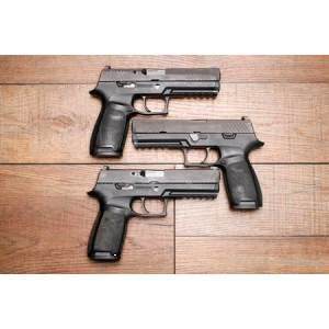 Sig Sauer P320 Full-Size 9mm Police Trade-in Pistols with Night Sights (Good Condition)