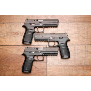 Sig Sauer P320 Full-Size 9mm Police Trade-in Pistols with Night Sights (Fair Condition)