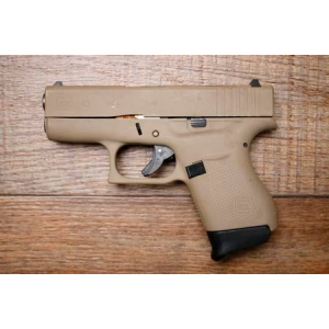 Glock Glock 43 9mm Police Trade-In Pistol with FDE Finish