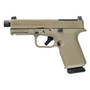 Ruger RXM 9mm Optic Ready Pistol with FDE Cerakote Finish and Threaded Barrel