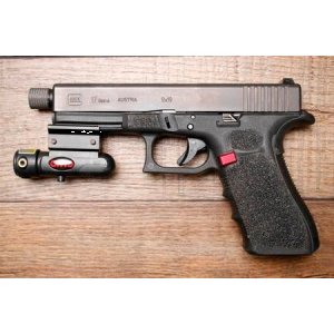 Glock Glock 17 Gen 4 9mm Police Trade-In Pistol with Laser and Threaded Barrel (No Magazine)