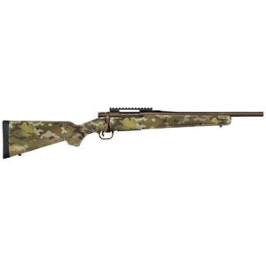 Mossberg Patriot 308 Win Bolt-Action Rifle with Multicam Camo Stock and 16.25 Inch Threaded Barrel