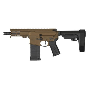 CMMG Banshee MK4 5.7x28mm AR Pistol with Midnight Bronze Cerakote Finish