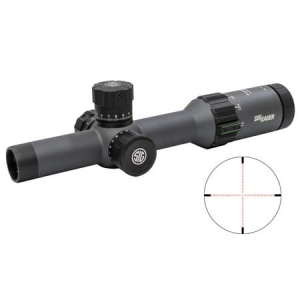 Sig Sauer SIG Sauer TANGO6 1-6x24mm FFP Illuminated MRAD Reticle