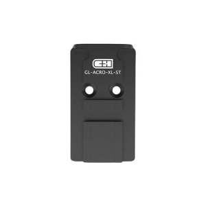 C&H Precision Ch Precision Optics Adapter Plate for Glock MOS and Aimpoint Acro Steel (Law Enforcement/Military Only)
