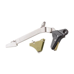 Timney Triggers Timney Alpha Competition Series Large Trigger for Glock Gen 5 Green