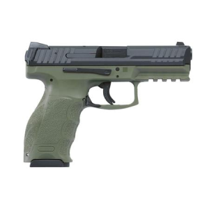 HK VP9 9mm Striker-Fired Pistol with OD Green Frame