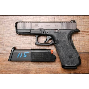 Glock Glock 45 9mm Police Trade-In Pistol with Night Sights and Stippled Grip (Good Condition)