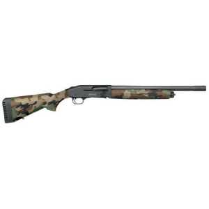 Mossberg 940 Pro Tactical 12-Gauge Semi-Auto Shotgun with Woodland Camo Finish
