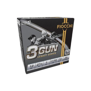 Fiocchi Fiocchi 12 Gauge 2 3/4 in 7.5 Shot 3 Gun Match Legacy Series 25/Box