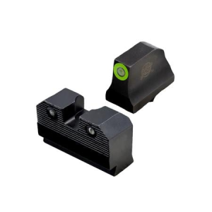 XS Sights XS Sight Systems R3D 2.0 Tritium Night Sights for Glock 21, Suppressor Height, Green Front and Rear Tritium with Green Front Outline
