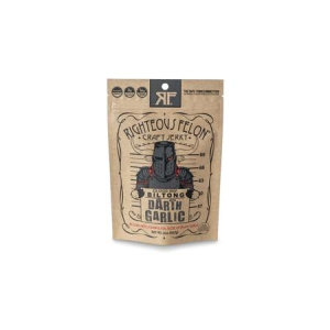 Righteous Felon Darth Garlic Biltong Beef Jerky 2oz
