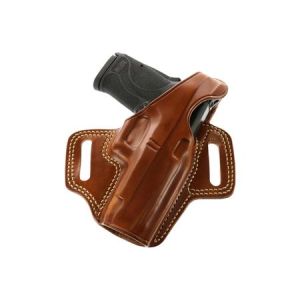 Galco Fletch High Ride OWB Tan Steerhide Holster for Glock 43