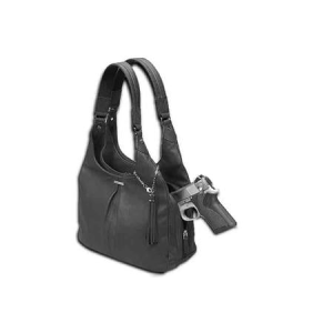 Gun Tote N Mamas Pleated Slouch Bag