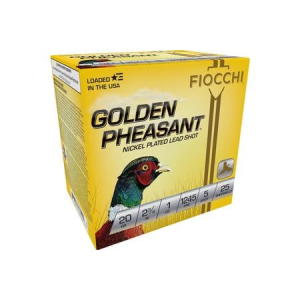 Fiocchi 20 Gauge 2.75" 1 oz #5 Golden Pheasant 25/Box