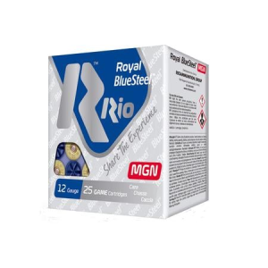 Rio Rio 12 Gauge 3" 1 1/4 oz #3 Royal Bluesteel Magnum 25/Box