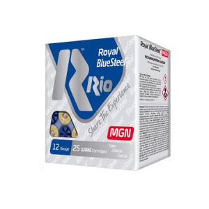 Rio Rio 12 Gauge 3" 1 1/4 oz #4 Royal BlueSteel 25/Box