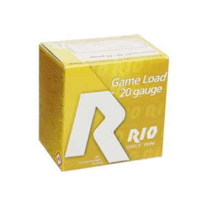 Rio 20 Gauge 3" 1 1/4 oz #6 Game Load 25 Rounds
