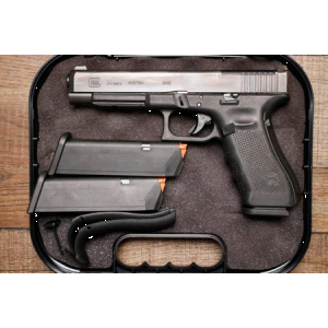 Glock Glock 34 MOS GEN4 9mm Optic Ready Police Trade-in Pistol with Three Magazines