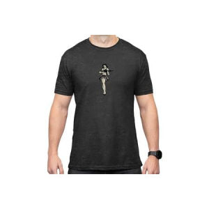 Magpul Hula Girl CVC Charcoal Gray Cotton/Polyester Short Sleeve T-Shirt XL