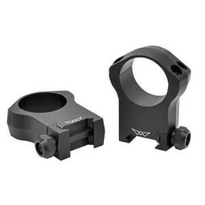Warne 30mm Ultra High Matte Scope Rings for Picatinny and Weaver Mounts