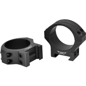 Warne 34mm Low Matte Scope Rings, Black