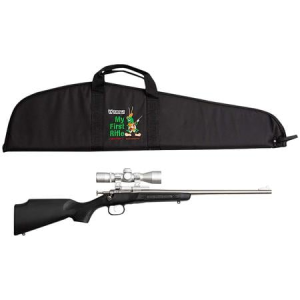Keystone Crickett 22lr Single Shot Rifle with 4x32 Scope and Soft Case