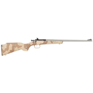 Keystone Crickett 22 LR Bolt Action Rifle with Desert Storm Camo Stock