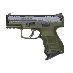 HK VP9SK 9mm OD Green Striker-Fired Pistol with Night Sights and 3 Magazines